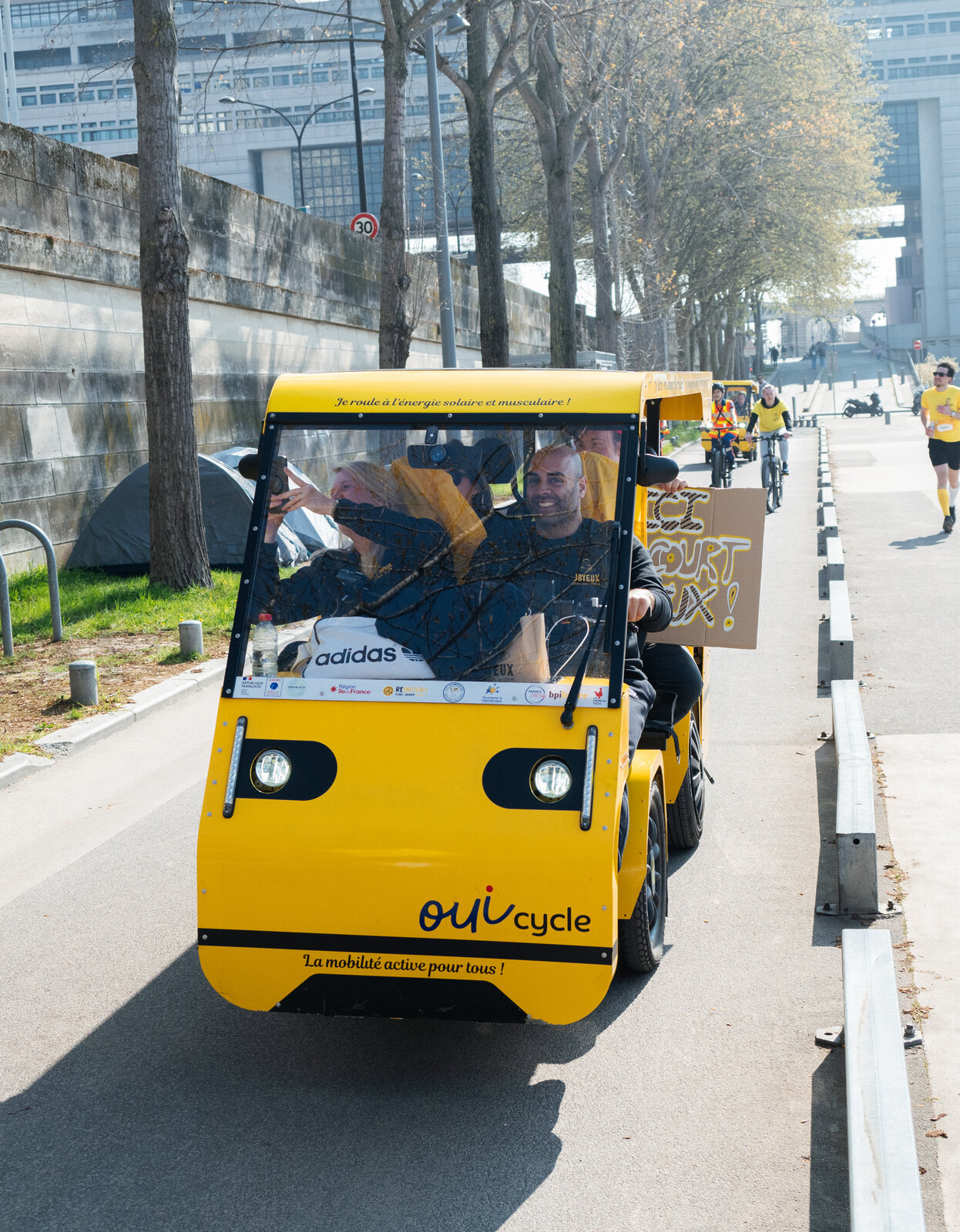 La troisième génération du OuiCycle.